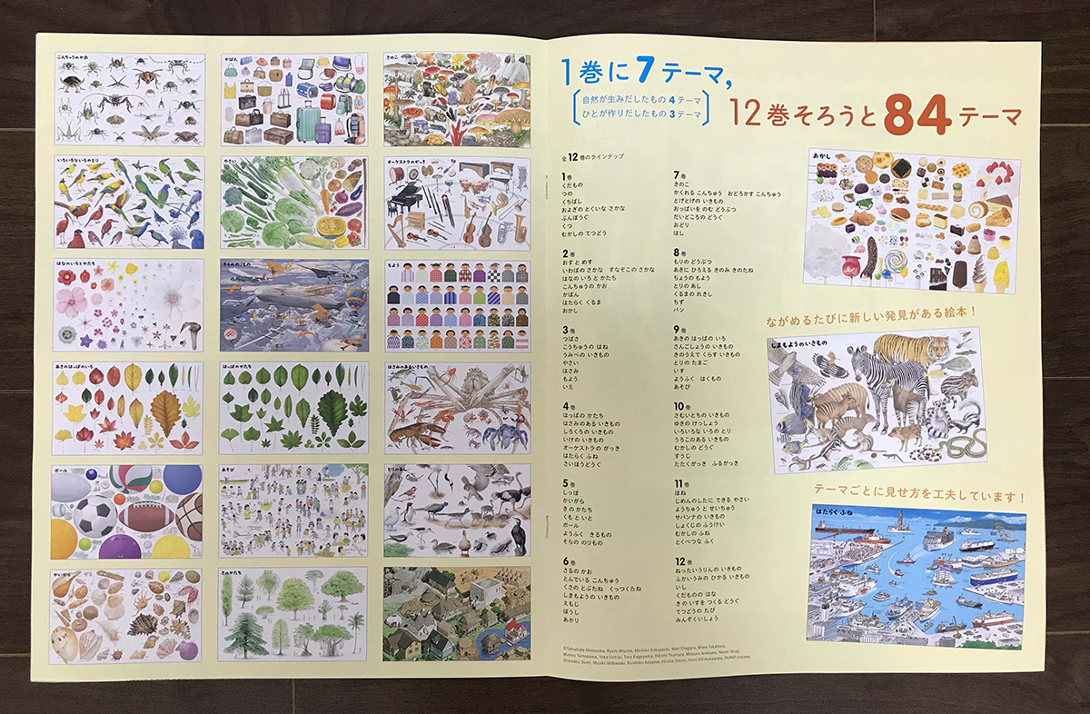 いきものづくし ものづくし 全巻 セット 03-NB0429-14 - 絵本